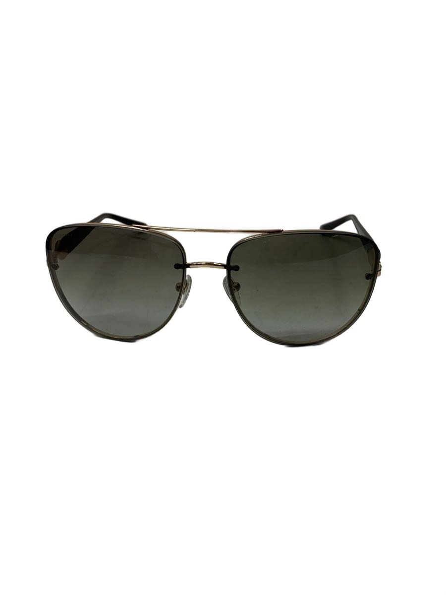 BVLGARI - 【中古】BVLGARI◆サングラス/--/GLD/BLK/メンズ【服飾雑貨他】