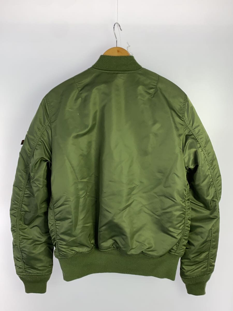 【中古】ALPHA INDUSTRIES◆ミリタリージャケット/XL/ナイロン/GRN/0615-00-573-8835【メンズウェア】