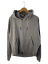 【中古】Sise◆パーカー/2/コットン/GRY/無地/AZ-SW-03//【メンズウェア】