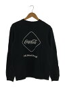 【中古】F.C.R.B.(F.C.Real Bristol)◆スウェット/M/コットン/COCA-COLA EMBLEM CREWNECK SWEAT/FCRB-200017【メンズウェア】