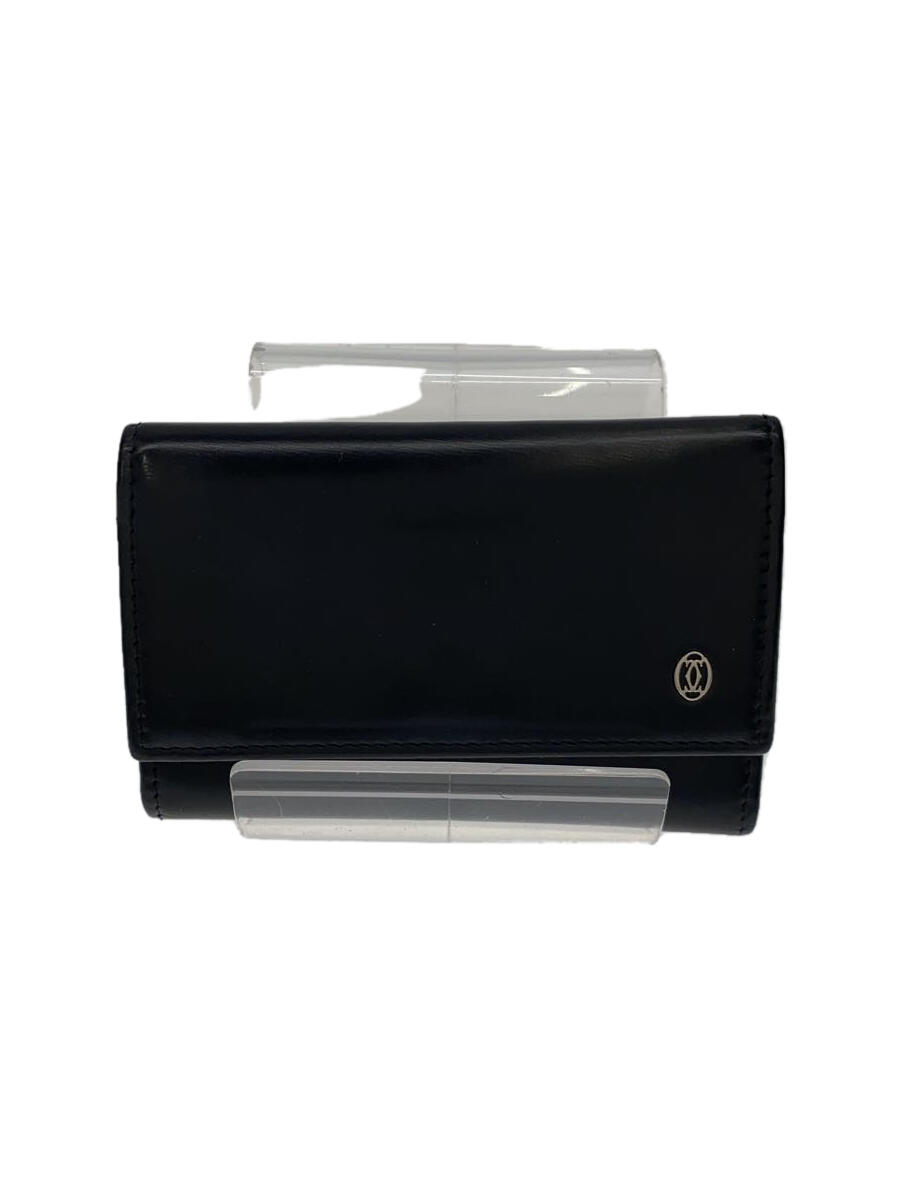 【中古】Cartier◆キーケース/--/BLK/メ