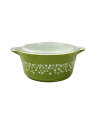 【中古】pyrex◆鍋/パイレックス/オールド/キャセロール/クレイジーデイジー【キッチン用品】