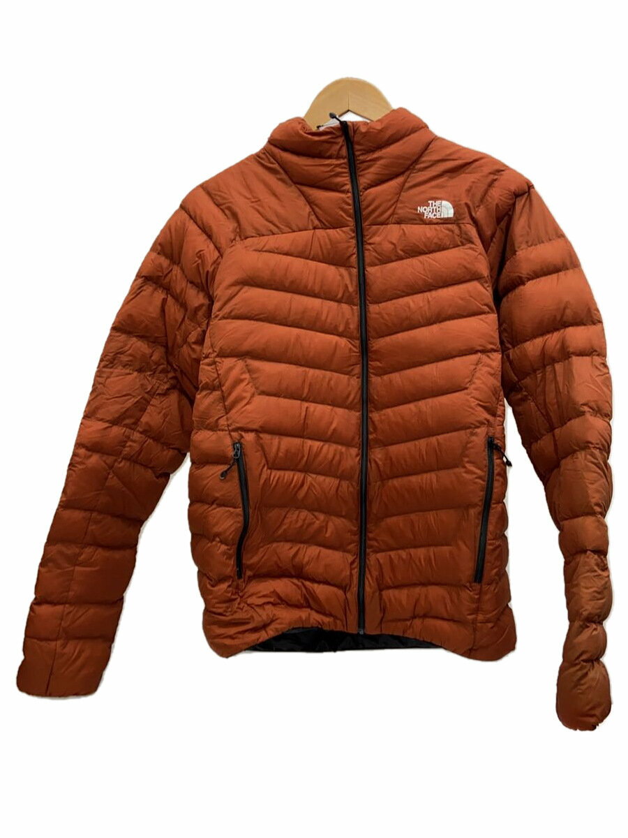 【中古】THE NORTH FACE◆THUNDER JACKET_サンダージャケット/XL/ナイロン/ORN【メンズウェア】