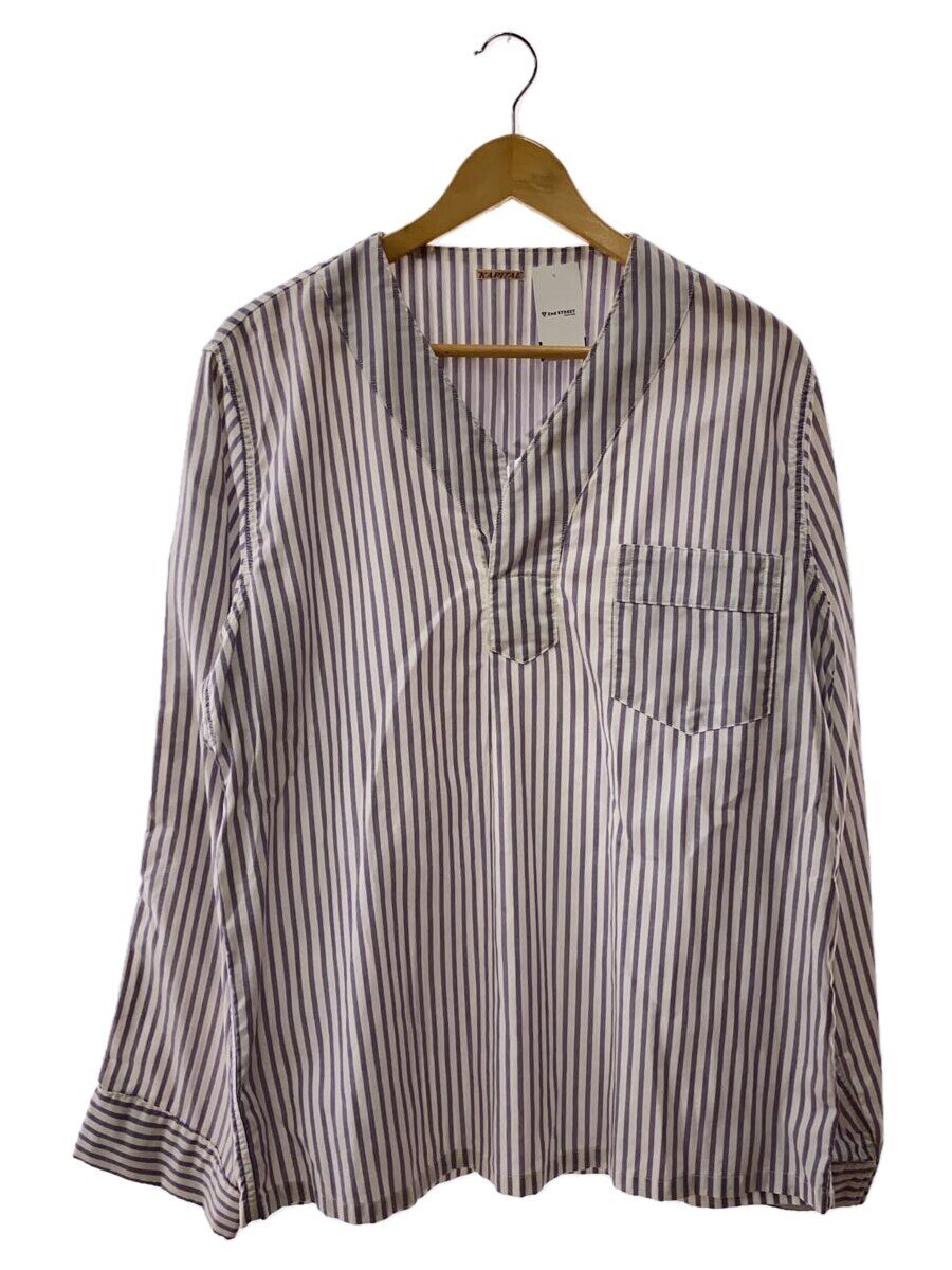 【中古】KAPITAL◆長袖シャツ/L/コットン/PUP/ストライプ//【メンズウェア】