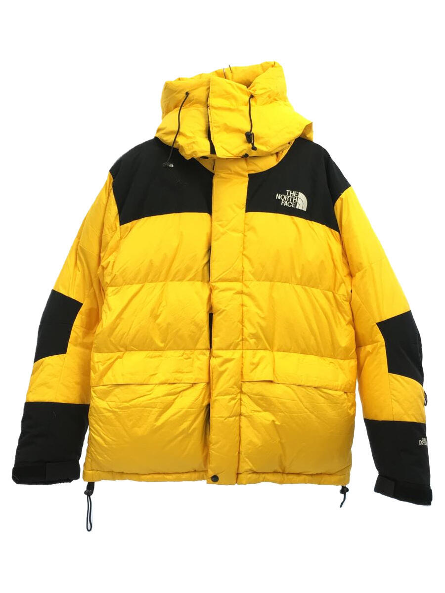 【中古】THE NORTH FACE◆推定90s/GORE DRYLOFT/Baltro Jacket/ダウンジャケット/L/ナイロン/YLW【メンズウェア】