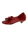 【中古】MIU MIU◆サンダル/36.5/RED【