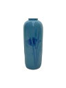 【中古】深川製磁◆壷・花瓶/BLU【インテリア小物・日用雑貨】