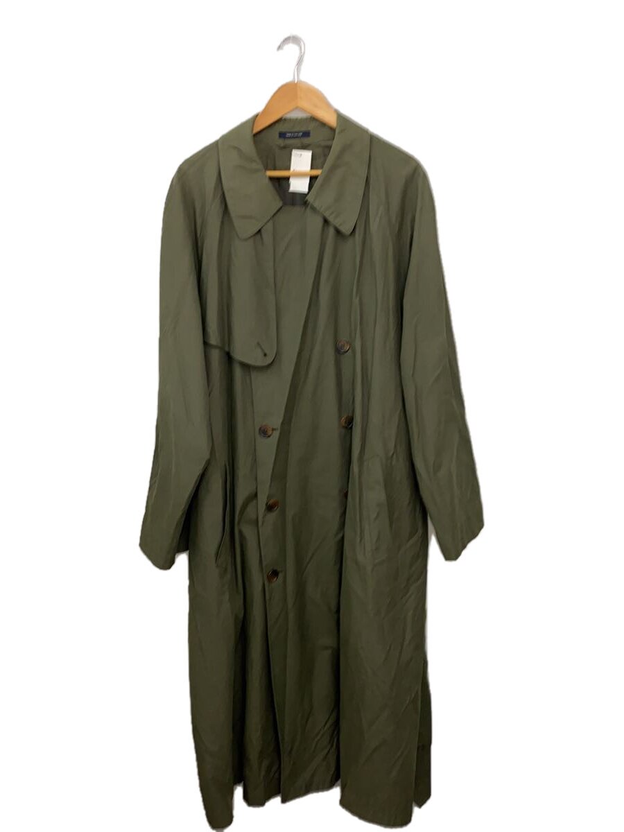 【中古】NAUTICA◆コート/44/コットン/GRN/無地【メンズウェア】