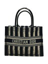 【中古】Christian Dior◆トートバッグ/キャンバス/NVY【バッグ】