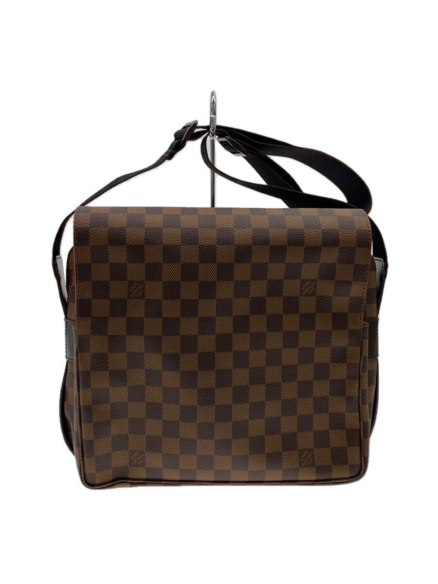 LOUIS VUITTON - 【中古】LOUIS VUITTON◆ナヴィグリオ_ダミエ・エベヌ/PVC/BRW//【バッグ】