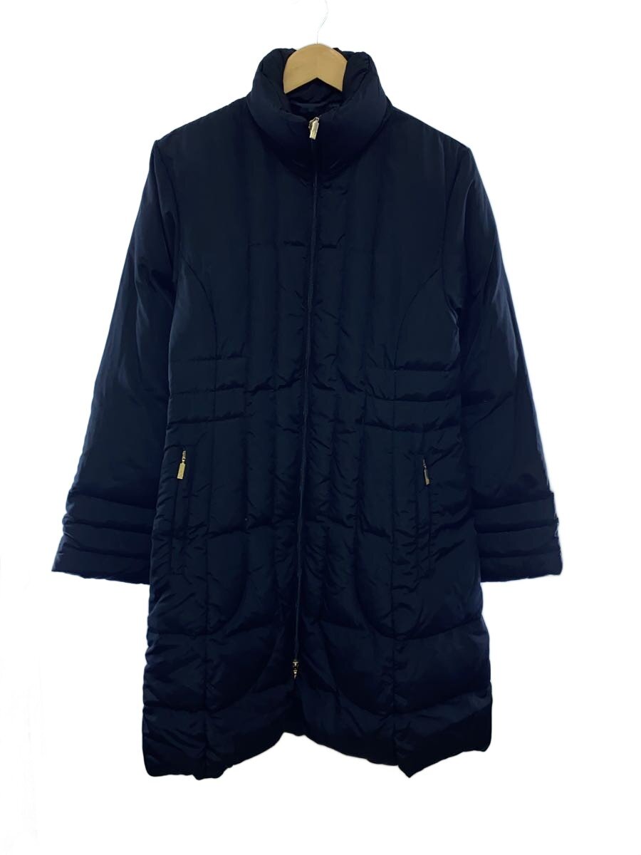 MONCLER◆茶タグ/MONTAN/ダウンコート/スタンドカラー/1/ナイロン/BLK