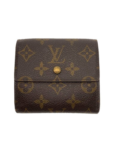 【中古】LOUIS VUITTON◆ポルト・フォイユ・エリーズ_モノグラム・キャンバス_BRW/PVC/BRW/レディース【服飾雑貨他】 【中古】LOUIS VUITTON◆ポルト・フォイユ・エリーズ_モノグラム・キャンバス_BRW/PVC/BRW/レディース【服飾雑貨他】