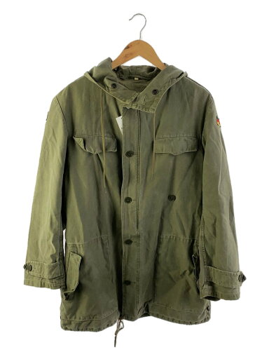 【中古】GERMAN MILITARY◆ミリタリージャケット/--/コットン/KHK【メンズウェア】 【中古】GERMAN MILITARY◆ミリタリージャケット/--/コットン/KHK【メンズウェア】