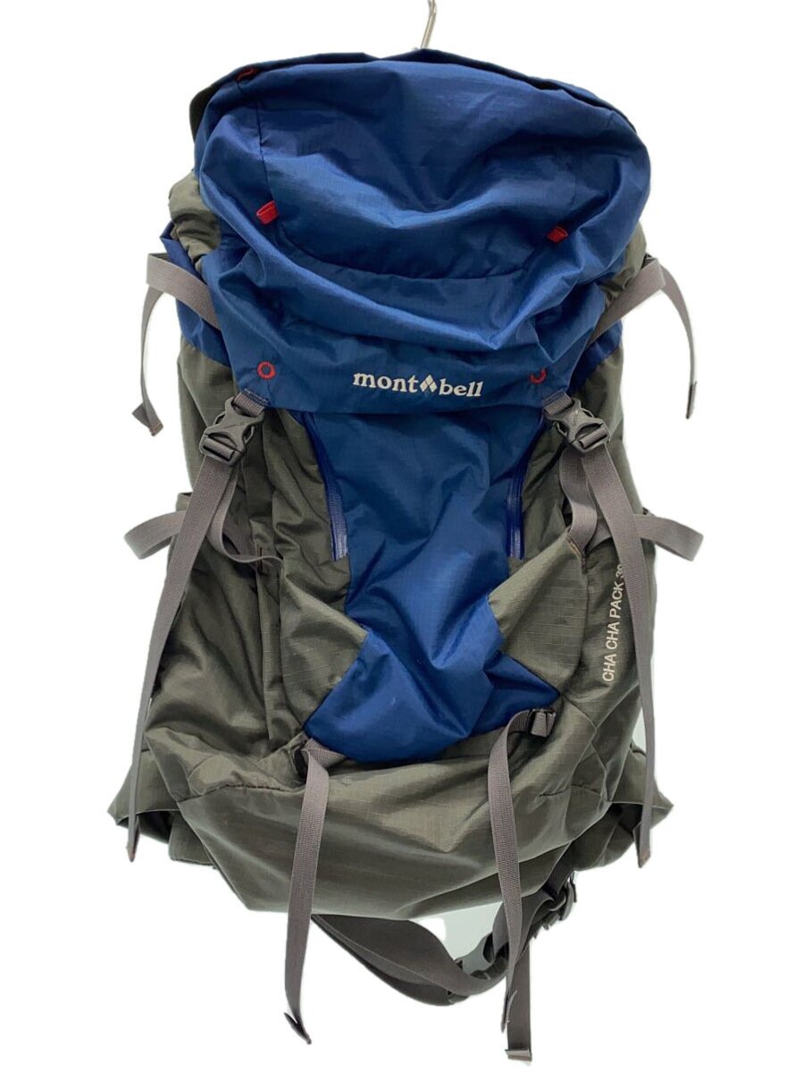 【中古】mont-bell◆リュック/--/BLU【バッグ】(4.0)