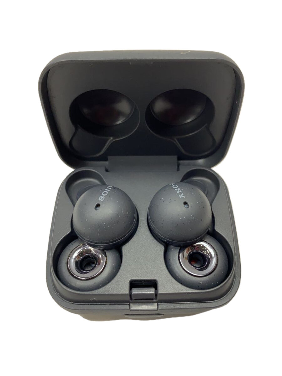 【中古】SONY◆イヤホン・ヘッドホン LinkBuds WF-L900 (H) [グレー]【家電・ビジュアル・オーディオ】