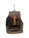 【中古】LOUIS VUITTON◆モンスリ_モノグラム・キャンバス_BRW/PVC/BRW【バッグ】(4)