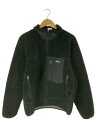 【中古】patagonia◆Classic Retro-X Jacket/フリースジャケット/M/ポリエステル/BLK/23056【メンズウェア】