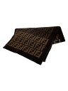 【中古】FENDI◆ズッカ柄/マフラー/ウール/レディース【服飾雑貨他】(4)