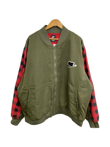 【中古】NIKE◆3XL/NSP SYN BOMBER JACKET/ジャケット/--/ポリエステル/BV4532-325【メンズウェア】 【中古】NIKE◆3XL/NSP SYN BOMBER JACKET/ジャケット/--/ポリエステル/BV4532-325【メンズウェア】