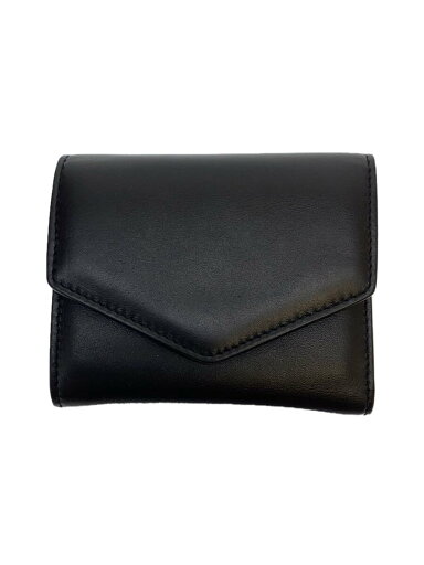 【中古】Maison Margiela◆3つ折り財布/レザー/BLK/無地/メンズ/S56UI0136【服飾雑貨他】 【中古】Maison Margiela◆3つ折り財布/レザー/BLK/無地/メンズ/S56UI0136【服飾雑貨他】