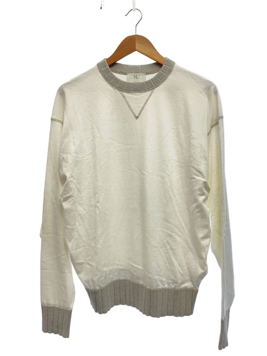 HERILL◆Suvincotton Sweatshirts/2/コットン/WHT/23-080hl-8050-1