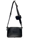 【中古】COACH◆ショルダーバッグ/ポーチ/レザー/BLK/無地/C8139【バッグ】(4)