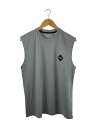 【中古】F.C.R.B.(F.C.Real Bristol)◆タンクトップ/M/ポリエステル/GRY/FCRB-242102【メンズウェア】