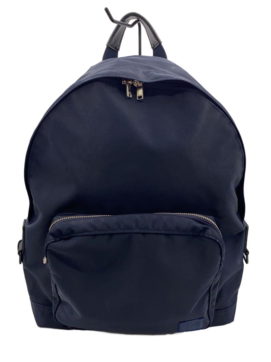 【中古】PORTER◆リュック/ナイロン/NVY/無地【バッグ】