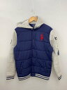 【中古】POLO RALPH LAUREN◆ダウンジャケット/XL/ナイロン/NVY/0200014380【メンズウェア】