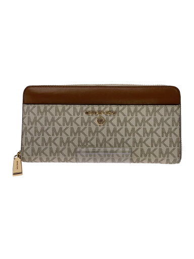 【中古】MICHAEL KORS◆長財布/レザー/BRW/総柄/レディース/34H1GT9E8B【服飾雑貨他】 【中古】MICHAEL KORS◆長財布/レザー/BRW/総柄/レディース/34H1GT9E8B【服飾雑貨他】