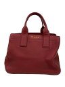 【中古】MIU MIU◆ハンドバッグ/レザー/RED【バッグ】