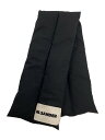 【中古】JIL SANDER◆マフラー/ポリエステル/NVY/メンズ/J40TE0002【服飾雑貨他】