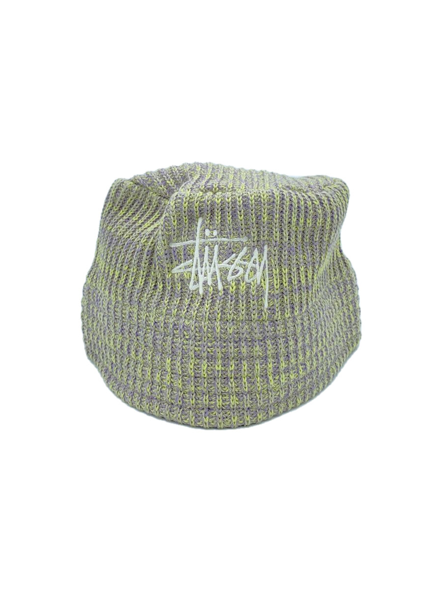 【中古】STUSSY◆バケットハット/L/コットン/YLW/総柄/メンズ/1321074【服飾雑貨他】