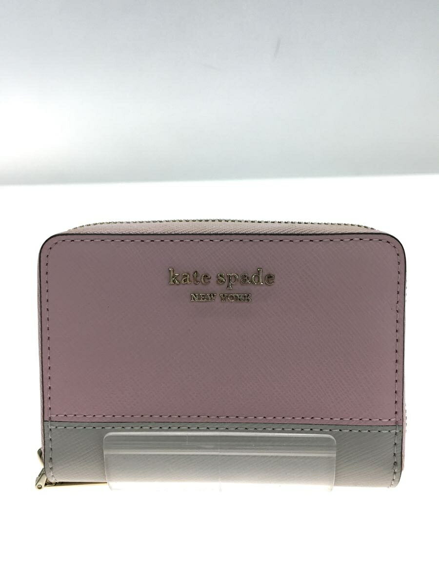 【中古】kate spade new york◆2つ折り財布/--/PNK/レディース/PWR00016【服飾雑貨他】