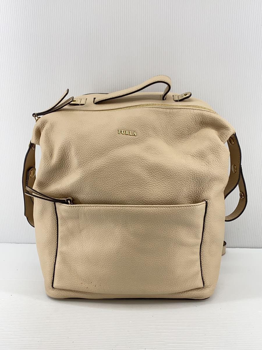 【中古】FURLA◆リュック/バックパッ