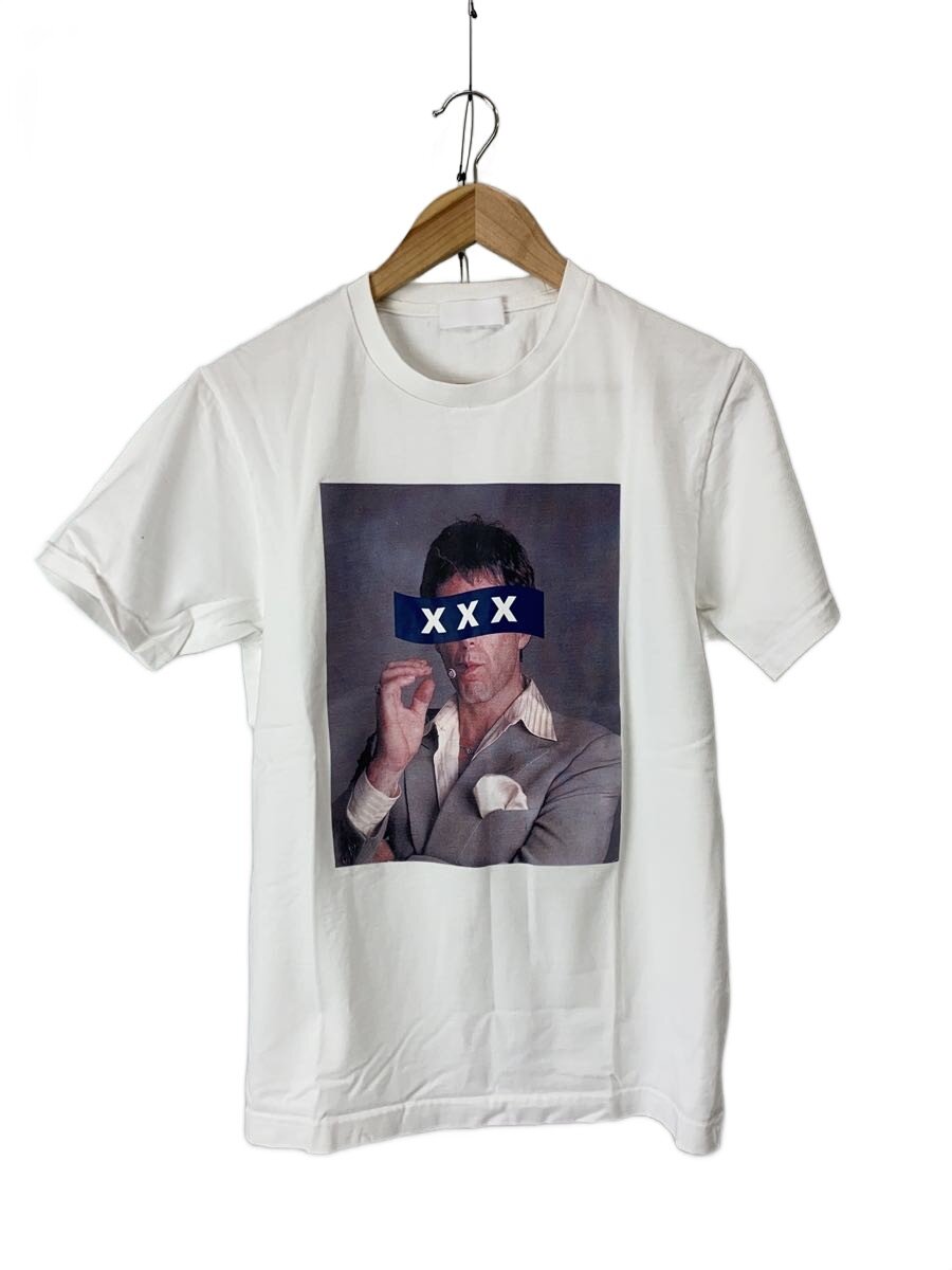 【中古】GOD SELECTION XXX◆Tシャツ/S/コットン/ホワイト【メンズウェア】