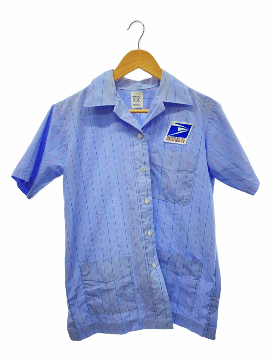 united states postal service/半袖シャツ/M/--/BLU/ストライプ//