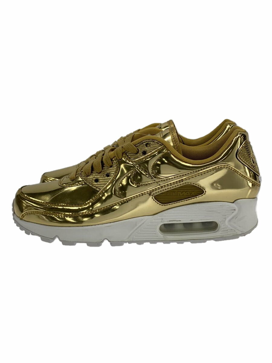 【中古】NIKE◆AIR MAX 90 SP/エアマックス90SP/ローカットスニーカー/27.5cm/GLD【シューズ】
