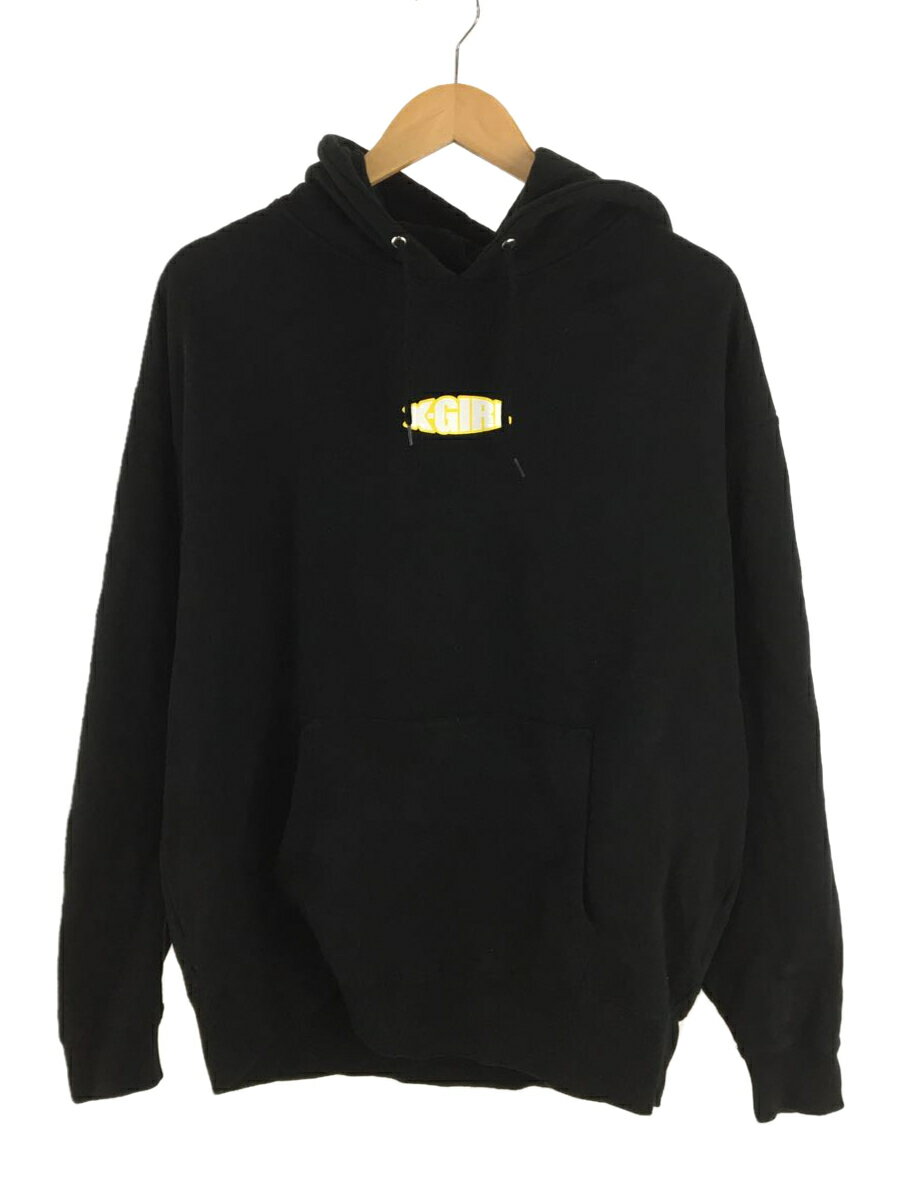 yÁzX-girl21SS/DAISY SWEAT HOODIE/p[J[/M/Rbg/BLK/vg/105211012004yfB[XEFAz