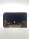 【中古】LOUIS VUITTON◆ポルト・フォイユ・パラス・コンパクト_トリヨン_モノグラム・キャ ...