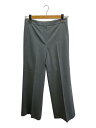 【中古】theory◆BISTRETCH.LIGHT/HW.WIDE.PANT.SLS/00/ポリエステル/BLU/8106438【レディースウェア】