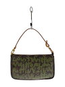 【中古】LOUIS VUITTON◆ポシェット・アクセソワール_モノグラム・グラフィティ_BRW/PVC/BRW【バッグ】