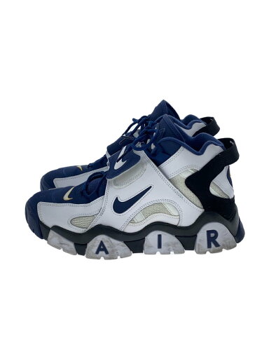 【中古】NIKE◆AIR BARRAGE MID/エアバラージミッド/ホワイト/AT7847-101/26cm/WHT【シューズ】 【中古】NIKE◆AIR BARRAGE MID/エアバラージミッド/ホワイト/AT7847-101/26cm/WHT【シューズ】