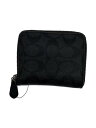 【中古】COACH◆財布/レザー/GRY/総柄/メンズ/92190//【服飾雑貨他】