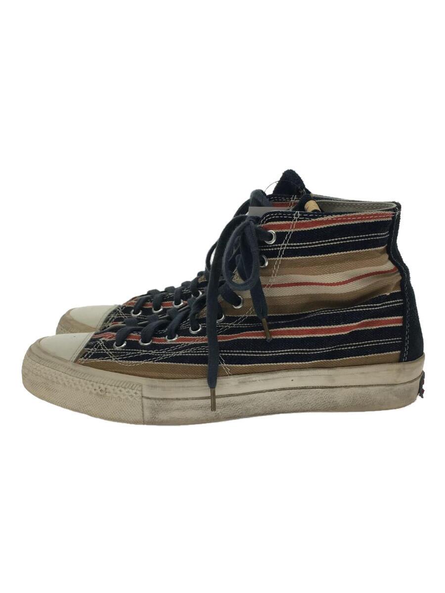 visvim◆ハイカットスニーカー/27cm/マルチカラー/キャンバス/0112201001002/SKAGWAY HI OKA