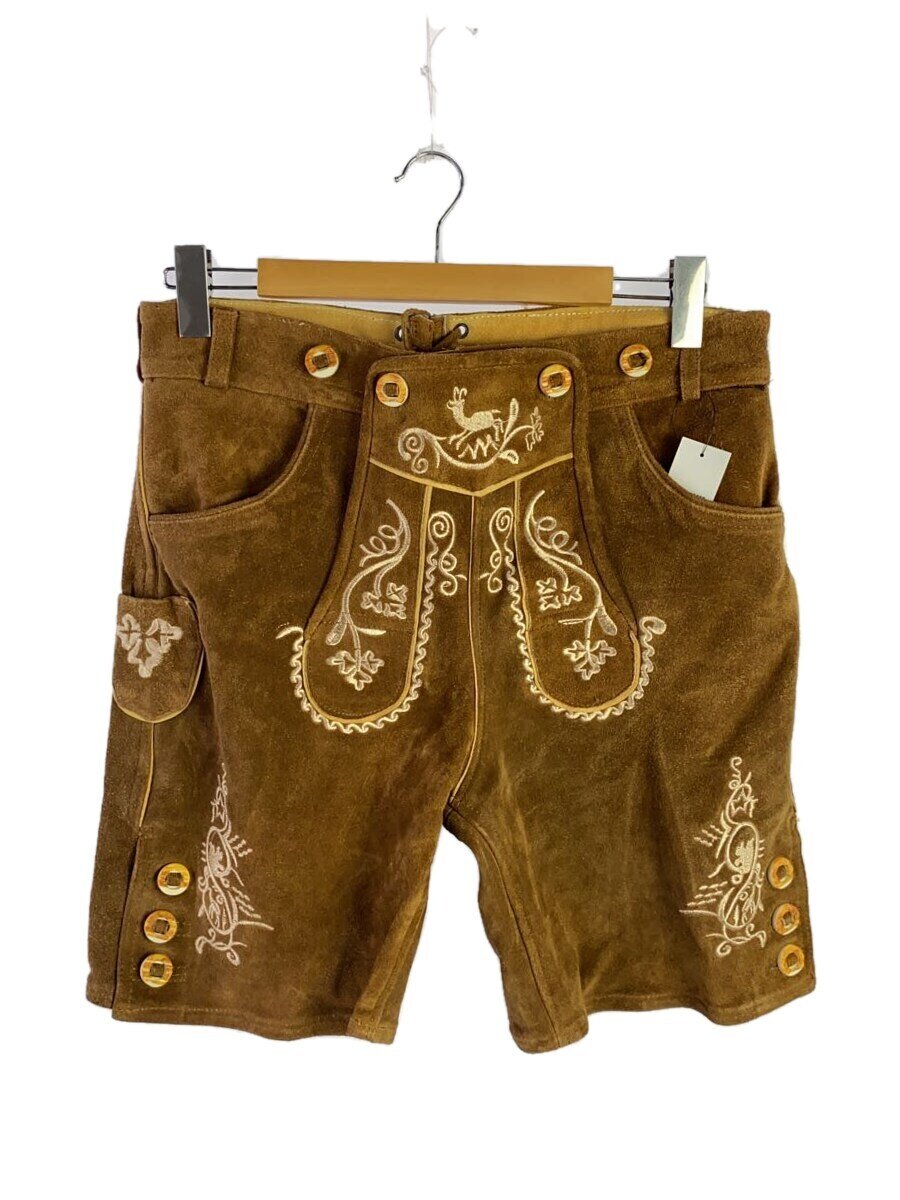 Lederhosen/バイエルン風/ショートパンツ/32/ジャーマンレザー/BRW//