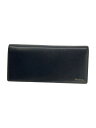 【中古】Paul Smith◆長財布/牛革/BLK/メンズ/PSC306/