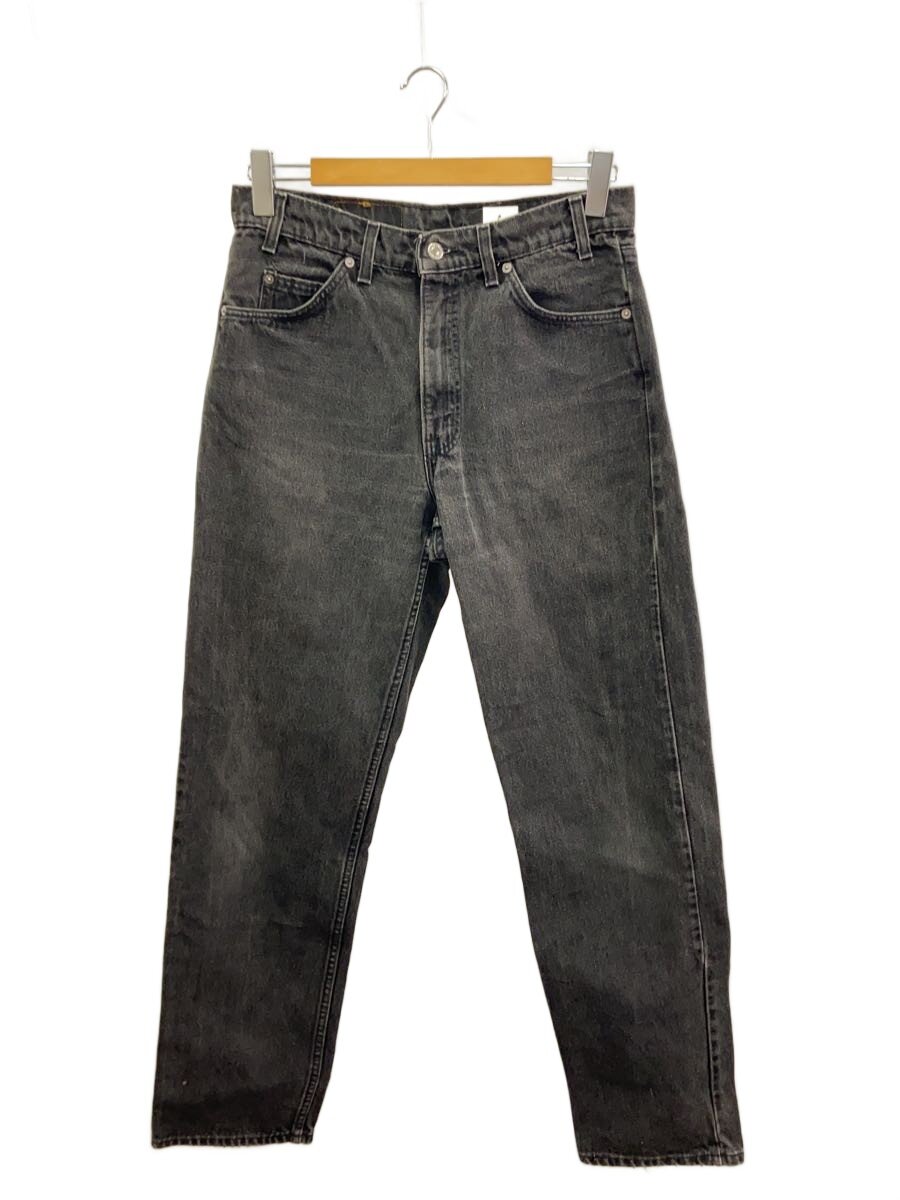 【中古】Levi’s◆ボトム/33/コットン/GRY/無地/555/ボタン裏575/90年代/オレンジタブ【メンズウェア】