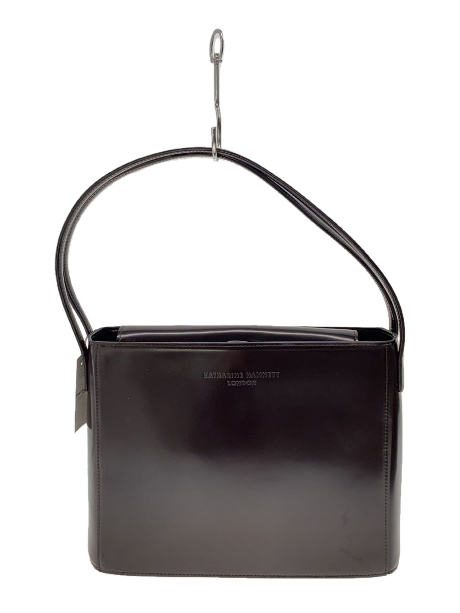 【中古】KATHARINE HAMNETT LONDON◆ショルダーバッグ/--/BRW【バッグ】