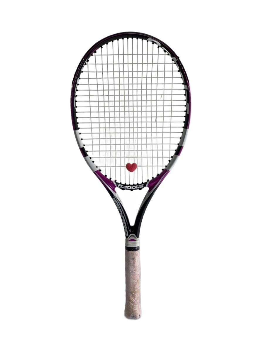 【中古】Babolat◆テニスラケット/ブラック/ピンク/drive z lite/13年モデル/硬式用//【スポーツ】